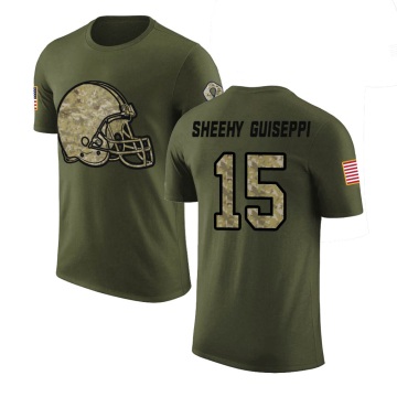 Damon Sheehy-Guiseppi Legend Salute to Service T-Shirt - Olive