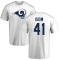 Dan Isom Name & Number T-Shirt - White
