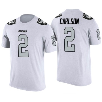 Daniel Carlson Legend Color Rush T-Shirt - White