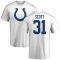 Daniel Scott Name & Number T-Shirt - White