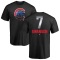 Dansby Swanson Midnight Mascot T-Shirt - Black