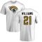 Darious Williams Name & Number T-Shirt - White
