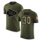 Darius Rush Legend Salute to Service T-Shirt - Olive