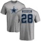 Darren Woodson Name & Number T-Shirt - Ash