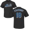 Darryl Strawberry Name & Number T-Shirt - Black
