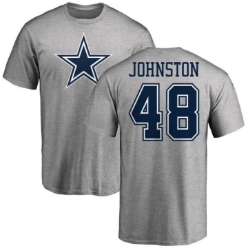 Daryl Johnston Name & Number T-Shirt - Ash