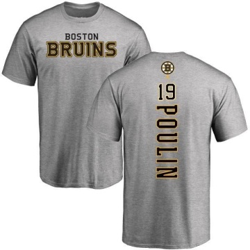 Dave Poulin Backer T-Shirt - Ash