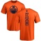 Dave Semenko One Color Backer T-Shirt - Orange
