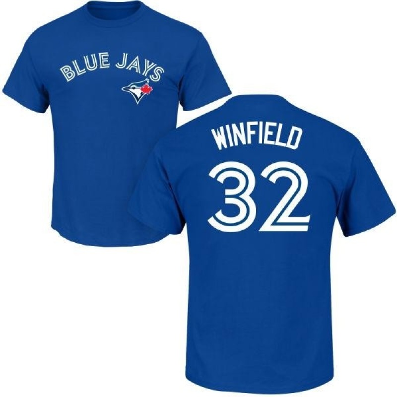 Dave Winfield Name & Number T-Shirt - Royal - Tshirtsedge