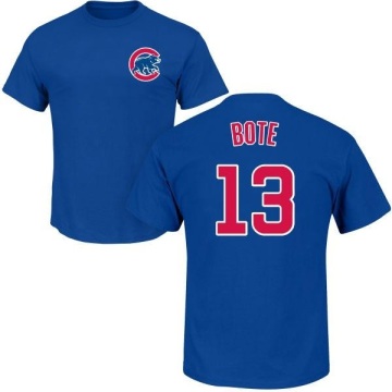 David Bote Name & Number T-Shirt - Royal