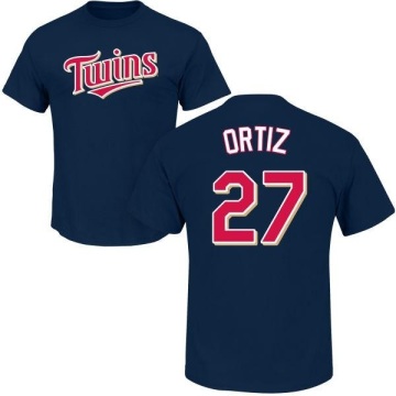 David Ortiz Name & Number T-Shirt - Navy