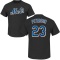 David Peterson Name & Number T-Shirt - Black