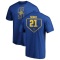David Segui RBI T-Shirt - Royal