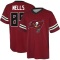 David Wells Name & Number Game Day V-Neck T-Shirt - Red