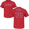 Davis Daniel Name & Number T-Shirt - Red