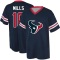 Davis Mills Name & Number Game Day V-Neck T-Shirt - Navy