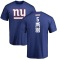Davis Webb Backer T-Shirt - Royal