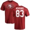 Dazz Newsome Name & Number T-Shirt - Red