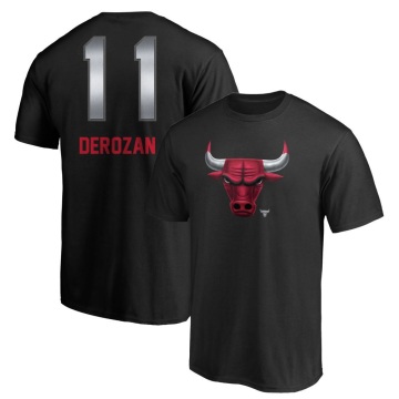 DeMar DeRozan Midnight Mascot T-Shirt - Black