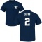 Derek Jeter Name & Number T-Shirt - Navy
