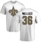 Deuce Wallace Name & Number T-Shirt - White