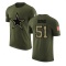 Devante Bond Legend Salute to Service T-Shirt - Olive