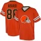 Devin Asiasi Name & Number Game Day V-Neck T-Shirt - Orange