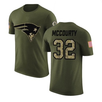 Devin McCourty Legend Salute to Service T-Shirt - Olive