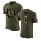 DJ Ivey Legend Salute to Service T-Shirt - Olive