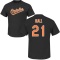 DL Hall Name & Number T-Shirt - Black