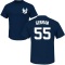 Domingo German Name & Number T-Shirt - Navy