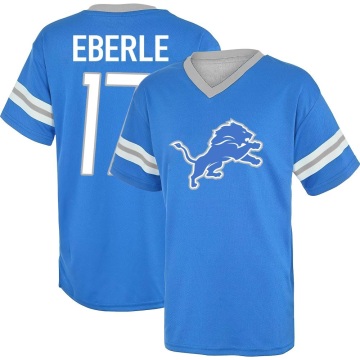 Dominik Eberle Los Name & Number Game Day V-Neck T-Shirt - Blue