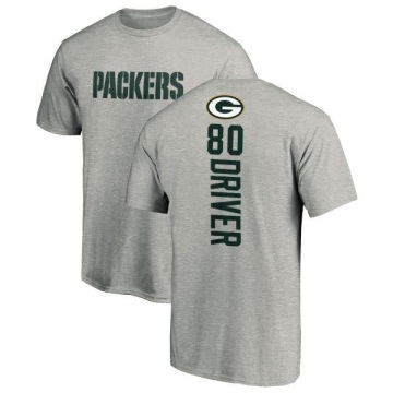 Donald Driver Backer T-Shirt - Ash