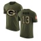Dontayvion Wicks Legend Salute to Service T-Shirt - Olive