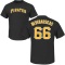 Dovydas Neverauskas Name & Number T-Shirt - Black