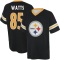 Duece Watts Name & Number Game Day V-Neck T-Shirt - Black