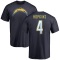 Dustin Hopkins Name & Number T-Shirt - Navy