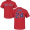 Dwight Evans Name & Number T-Shirt - Scarlet