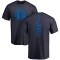 Dwight Powell One Color Backer T-Shirt - Navy