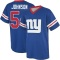 Dyontae Johnson Name & Number Game Day V-Neck T-Shirt - Royal
