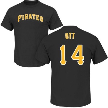 Ed Ott Name & Number T-Shirt - Black