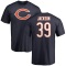 Eddie Jackson Name & Number T-Shirt - Navy