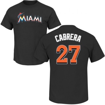Edward Cabrera Name & Number T-Shirt - Black