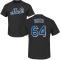 Edwin Uceta Name & Number T-Shirt - Black