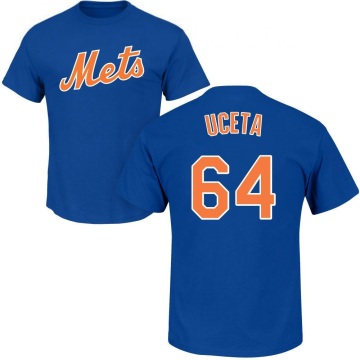 Edwin Uceta Name & Number T-Shirt - Royal