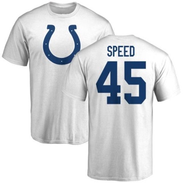 E.J. Speed Name & Number T-Shirt - White