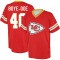 Ekow Boye-Doe Name & Number Game Day V-Neck T-Shirt - Red