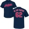 Enyel De Los Santos Name & Number T-Shirt - Navy