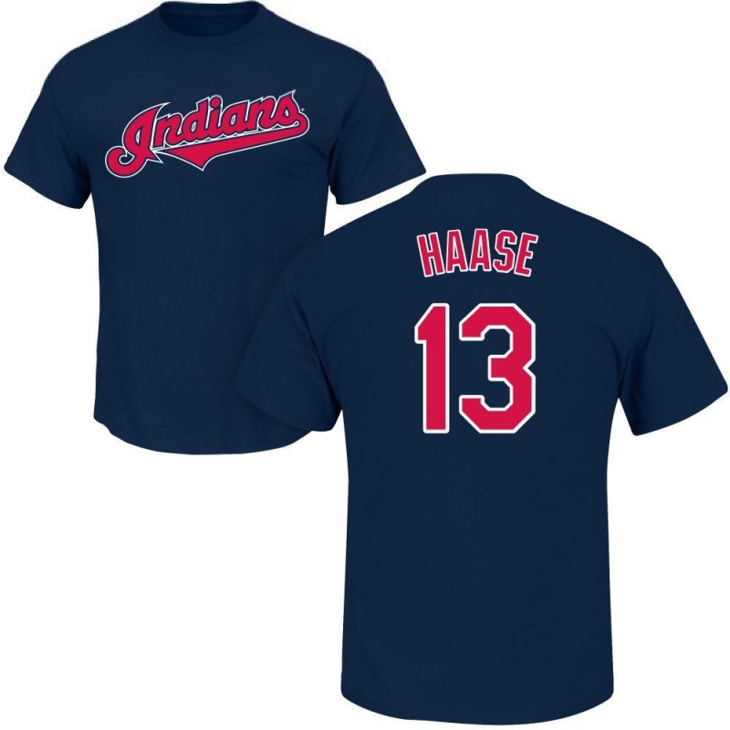 Eric Haase Name & Number T-Shirt - Navy - Tshirtsedge