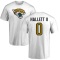 Erick Hallett II Name & Number T-Shirt - White
